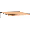 Image de vidaXL - Zonnescherm - Frame - Meerkleurig - 400 - × - 300 - cm