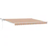 Image de vidaXL - Inklapbare - Luifel - Multikleur - 400 - × - 300 - cm - Polyester - en - Metaal