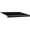 Image de vidaXL - Inklapbare - Luifel - Zwart - 400 - × - 300 - cm - Stof - en - Aluminium