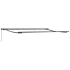 Image de vidaXL - Uitschuifbare - luifel - Groen - en - geel - 400 - × - 300 - cm