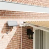 Image de vidaXL - Uitschuifbare - luifel - Meerkleurig - 400 - × - 300 - cm - Stof - en - Aluminium