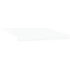 Image de vidaXL - Uitschuifbare - luifel - Wit - 400 - × - 350 - cm - Stof - en - Aluminium
