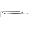 Image de vidaXL - Zonnescherm - Frame - Blauw - en - Wit - 450 - × - 300 - cm