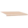 Image de vidaXL - Uitschuifbare - luifel - Multikleur - 450 - × - 300 - cm