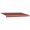 Image de vidaXL - Uitschuifbare - luifel - Oranje - en - bruin - 500 - × - 300 - cm