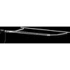 Image de vidaXL - Uitschuifbare - luifel - Meerkleurig - 500 - × - 350 - cm - Stof - en - Aluminium