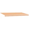 Image de vidaXL - Uitschuifbare - luifel - Geel - en - Oranje - 600 - × - 300 - cm