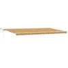 Image de vidaXL - Inklapbare - Luifel - Multikleur - 600 - × - 300 - cm - Polyester - en - Metaal