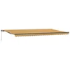 Image de vidaXL - Inklapbare - Luifel - Multikleur - 600 - × - 350 - cm - Polyester - en - Staal