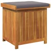 Image de vidaXL - Kussenbox - voor - buiten - 60x50x61 - cm - massief - acaciahout