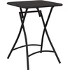 Image de vidaXL - Bistrotafel - Antraciet - 55 - x - 55 - x - 72,5 - cm - Poedergecoat - staal