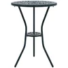 Image de vidaXL - Tuin - Bistro - Set - 3 - pcs - Groen - Aluminium