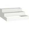 Image de vidaXL - Plantenbak - Wit - 90 - x - 90 - x - 35 - cm - Koudgewalst - staal