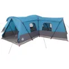 Image de vidaXL - Tent - voor - 16 - personen - met - dak - Blauw - 680 - x - 510 - x - 210 - cm