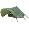 Image de vidaXL - Teepee - Tent - voor - 5 - Personen - Groen - en - Grijs - 600 - x - 600 - x - 347 - cm