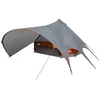 Image de vidaXL - Teepee - Tent - voor - 7 - Personen - Grijs - en - Oranje - 600 - x - 600 - x - 347 - cm