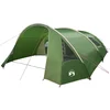 Image de vidaXL - Tunnel - Tent - voor - 6 - Personen - Groen - en - Wit - 700 - x - 590 - x - 215 - cm