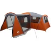Image de vidaXL - Familietent - voor - 20 - personen - Grijs - en - Oranje - 745 - x - 700 - x - 217 - cm
