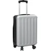 Image de vidaXL - Koffer - met - slot - Zilver - 34 - x - 23 - x - 55.5 - cm - ABS - Kunststof