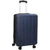 Image de vidaXL - Koffer - met - slot - Donkerblauw - 43 - x - 27 - x - 66 - cm - ABS - Kunststof