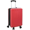 Image de vidaXL - Koffer - met - slot - Rood - 43 - x - 27 - x - 66 - cm - ABS - Kunststof