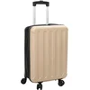 Image de vidaXL - Koffer - met - slot - champagne - 34 - x - 23 - x - 55.5 - cm - ABS - Kunststof