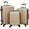 Image de vidaXL - Koffer - met - slot - 3 - pcs - champagne - 50 - x - 31 - x - 78 - cm - ABS - Kunststof