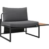 Image de vidaXL - Tuinbank - Set - 2 - pcs - Antraciet - Staal