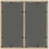 Image de vidaXL - Tuin - Eettafel - Set - 5 - pcs - Beige - poly - rattan