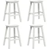 Image de vidaXL - Tuin - Bar - Set - 4 - pcs - Wit - HDPE