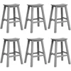 Image de vidaXL - Tuin - Bar - Set - 6 - pcs - Lichtgrijs - HDPE