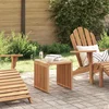 Image de vidaXL - Tuin - Bijzettafel - Bruin - 45 - x - 45,5 - x - 45,5 - cm - Massief - Teakhout