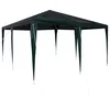 Image de vidaXL - Partytent - Groen - 400 - x - 400 - x - 266 - cm - Polyethyleen - en - Staal