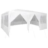 Image de vidaXL - Partytent - Wit - 600 - x - 400 - x - 266 - cm - Polyetheen