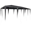 Image de vidaXL - Partytent - Antraciet - 800 - x - 400 - x - 266 - cm - Polyethyleen - en - Staal