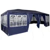 Image de vidaXL - Partytent - Blauw - 800 - x - 400 - x - 266 - cm - Polyetheen