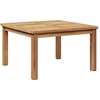 Image de vidaXL - Salontafel - Bruin - 60 - x - 60 - x - 36 - cm - Massief - Teakhout