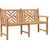 Image de vidaXL - Tuinbank - 150 - x - 60 - x - 90 - cm - Massief - Teakhout