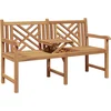 Image de vidaXL - Tuinbank - 150 - x - 60 - x - 90 - cm - Massief - Teakhout