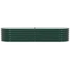 Image de vidaXL - Verhoogd - bed - Groen - 240 - x - 80 - x - 44 - cm - Staal