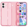 Image de Transparant Hard-Cover Bescherm-Hoes + Screenprotector geschikt voor Apple iPhone 17 - Roze