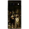 Image de Telefoonhoesje Geschikt voor Google Pixel 7a hoesje - Nachtwacht - Rembrandt van Rijn - Kunst - Siliconen Telefoonhoesje Telefoonhoesje
