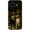 Image de Telefoonhoesje Geschikt voor Google Pixel 9A hoesje - Nachtwacht - Rembrandt van Rijn - Kunst - Siliconen Telefoonhoesje Telefoonhoesje