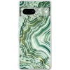 Image de Telefoonhoesje Geschikt voor Google Pixel 7 hoesje - Natuurstenen - Groen - Gesteenten en mineralen - Siliconen Telefoonhoesje Telefoonhoesje