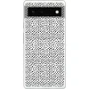 Image de Telefoonhoesje Geschikt voor Google Pixel 6 hoesje - Stippen - Zwart - Wit - Siliconen Telefoonhoesje Telefoonhoesje