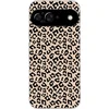 Image de Telefoonhoesje Geschikt voor Google Pixel 9 hoesje - Panterprint - Zwart - Bruin - Dierenprint - Siliconen Telefoonhoesje Telefoonhoesje