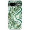 Image de Telefoonhoesje Geschikt voor Google Pixel 8 a hoesje - Natuurstenen - Groen - Gesteenten en mineralen - Siliconen Telefoonhoesje Telefoonhoesje