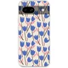 Image de Telefoonhoesje Geschikt voor Google Pixel 8 a hoesje - Bloem - Patronen - Tulp - Siliconen Telefoonhoesje Telefoonhoesje