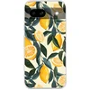 Image de Telefoonhoesje Geschikt voor Google Pixel 8 a hoesje - Citroenen - Vruchten - Bladeren - Geel - Groen - Beige - Siliconen Telefoonhoesje Telefoonhoesje