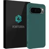 Image de Hoesje Geschikt voor Google Pixel 10 Pro - Sterk & Shockproof - Siliconen Case - Hoes Cover - Donkergroen
